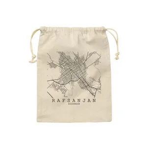 کیسه نان و سبزی ترمه طراحان ایده مدل نقشه شهر رفسنجان کد map0519 - S سایز 19x19 سانتی متر