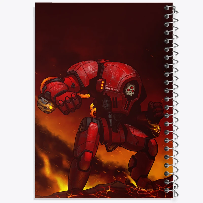 دفتر مشق 50 برگ خندالو طرح بازی تایتان فال (Titanfall) کد 32584