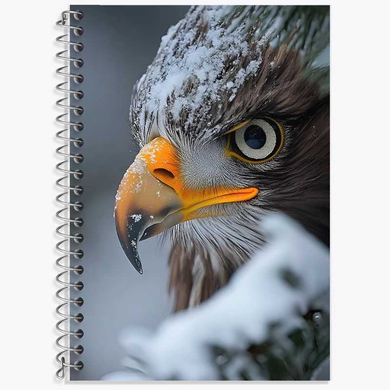 دفتر لغت 50 برگ خندالو طرح عقاب کد F8499