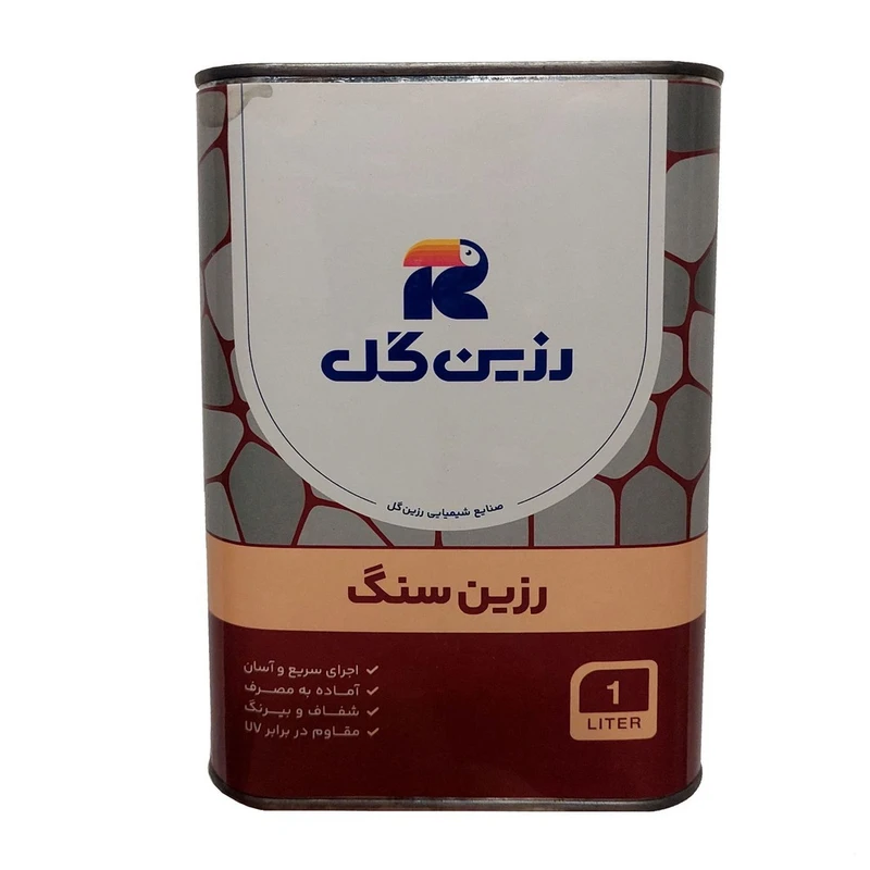 رزین براق کننده سنگ رزین گل مدل TP-110 حجم 1 لیتر