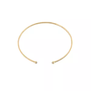 دستبند طلا 18 عیار دخترانه طلا و جواهرسازی افرا مدل 274