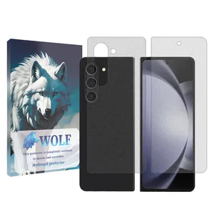 Wolf Tough model matte Screen Protector Suitable for Samsung Galaxy Z Fold 5 Mobile Phone with Back Protector
