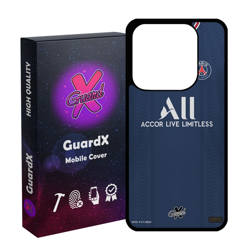 کاور گارد ایکس طرح PSG مدل 10360 مناسب برای گوشی موبایل شیائومی Redmi Note 14 4G