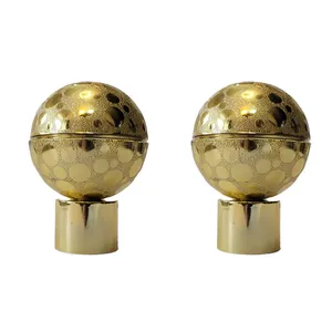 قپه پرده مدل توپی بسته 2 عددی