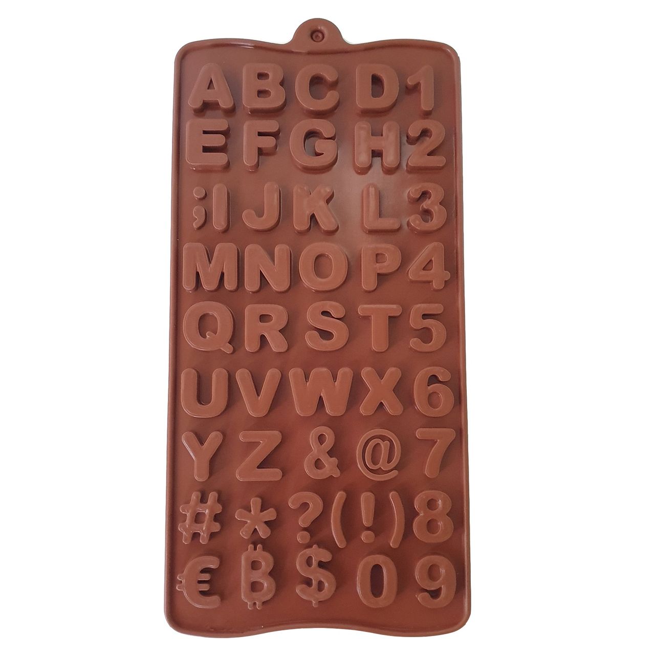 قالب شکلات طرح حروف و اعداد انگلیسی کد YG-25