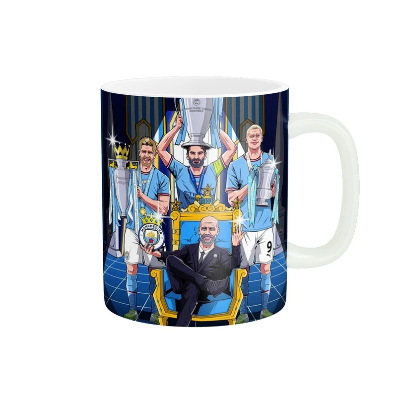 ماگ طرح قهرمانی منچسترسیتی کد 578