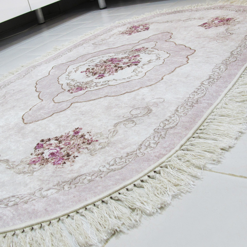 فرش پارچه ای مدل پینک 140x80