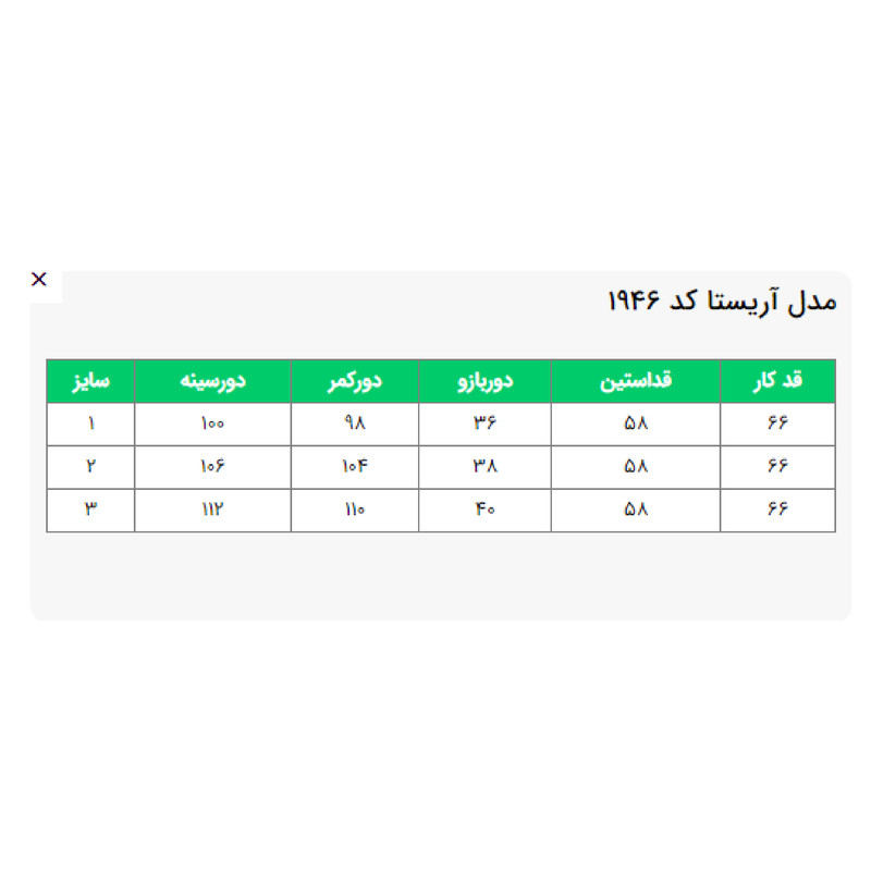 بارانی زنانه السانا مدل آریستا کد 194673