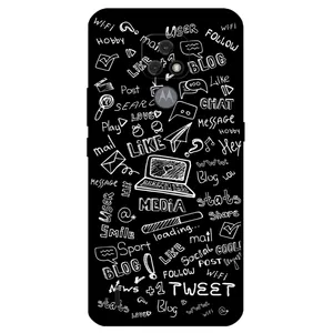 Megafone Social Media 1898 Cover For Motorola Moto E7