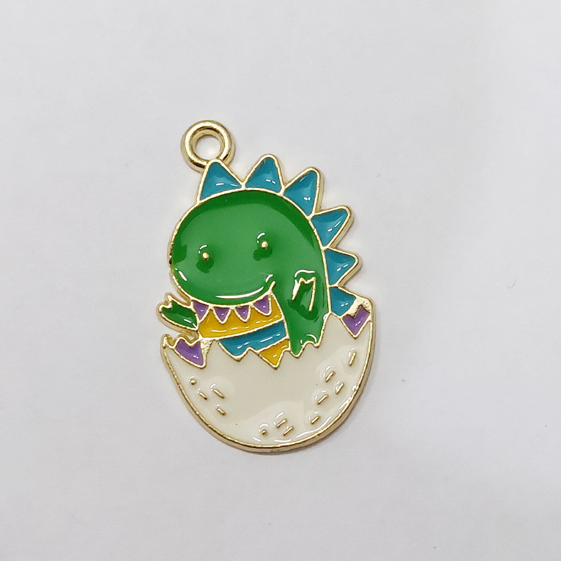 آویز گردنبند دخترانه مدل دایناسور خندان کد 1-69