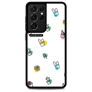 AKAM AMC-WSGS21U-CACTUS-23 Cover For Samsung Galaxy S21 Ultra