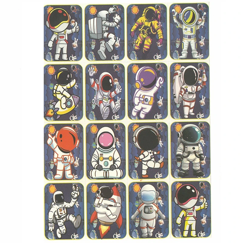 برچسب مدل فضانورد بسته 10 عددی