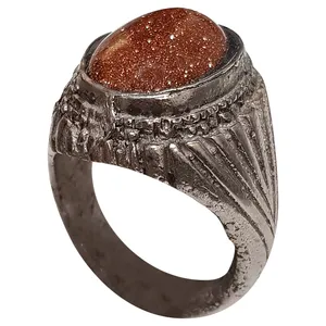 انگشتر نقره مردانه مدل دلربا کد D2218