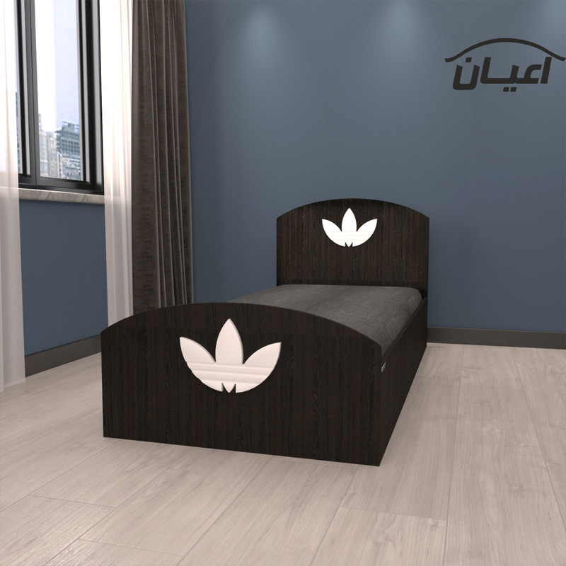 تخت خواب یک نفره اعیان مدل FH458 طرح اسپرت سایز 90x200 سانتی متر تخت خواب یک نفره اعیان مدل FH458 طرح اسپرت سایز 90x200 سانتی متر