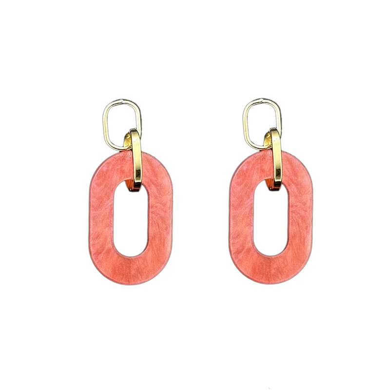 گوشواره زنانه اکسسورایز مدل فانتزی سه حلقه کد 03