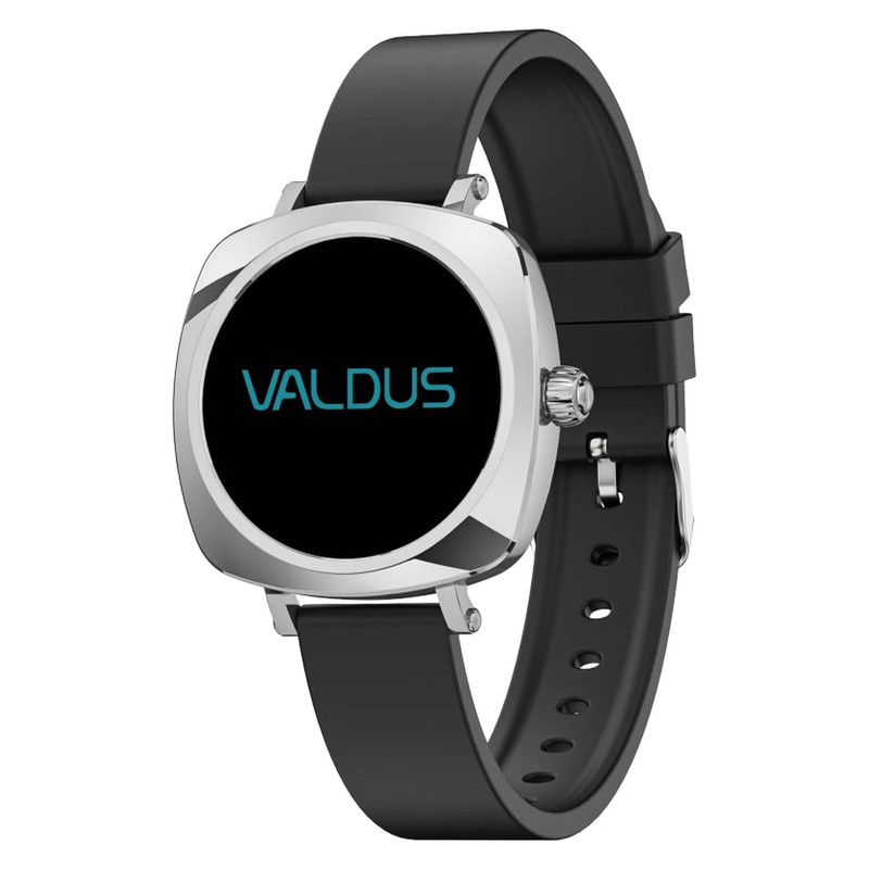 ساعت هوشمند والدوس مدل VL40 Pro صفحه نمایش رنگی و لمسی کنترل موسیقی قابلیت مکالمه از طریق بلوتوث بند سیلیکونی