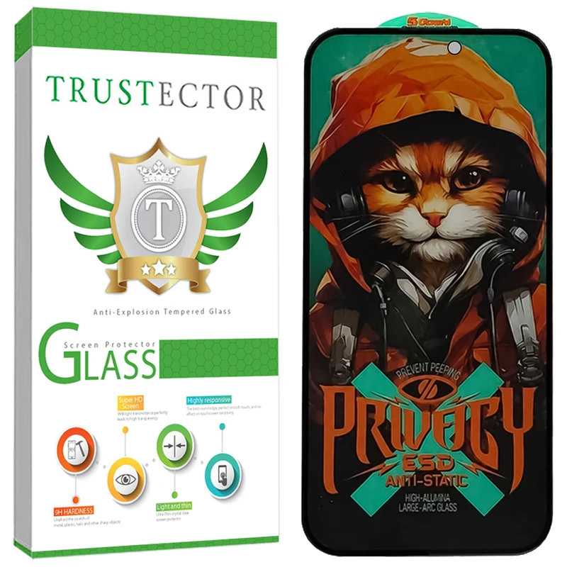 محافظ صفحه نمایش تراستکتور مدل CATPRVT مناسب برای گوشی موبایل اپل iPhone 11 Pro