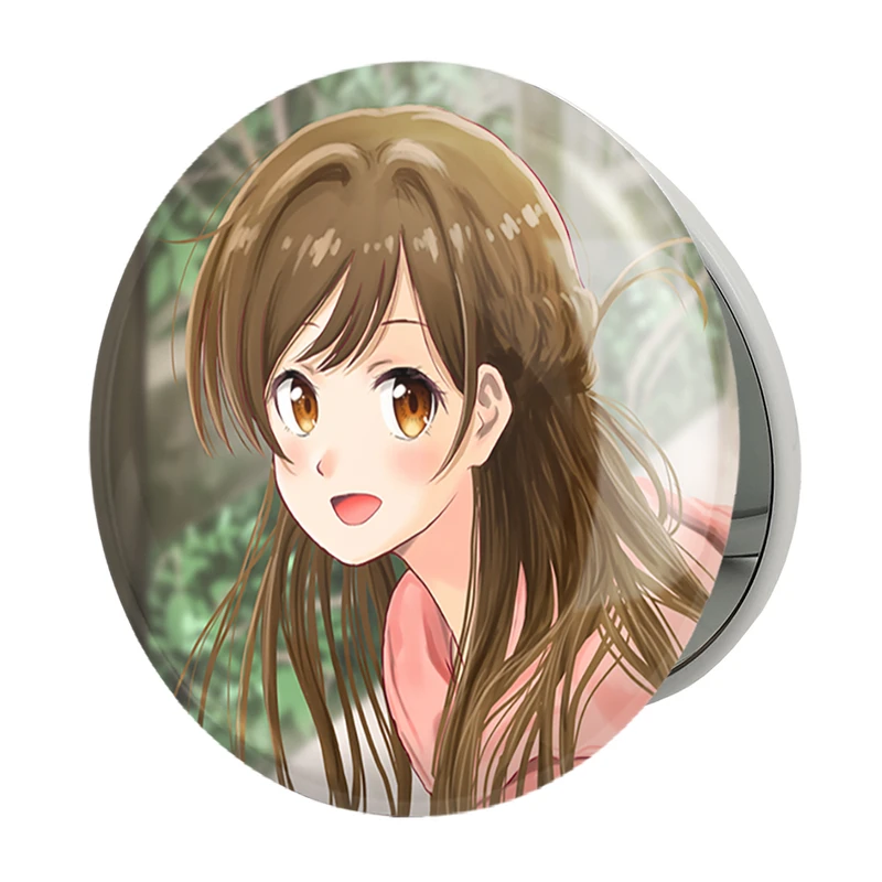 آینه جیبی خندالو طرح چیزورو انیمه کانوجو اوکاری مدل تاشو کد 34862