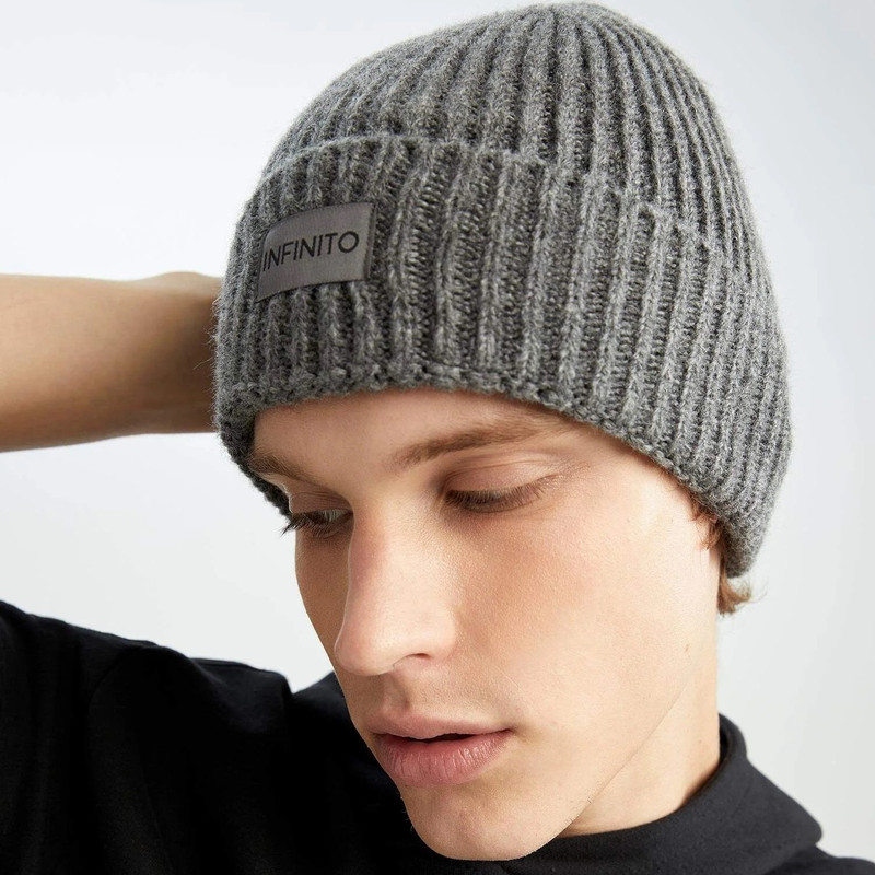 کلاه بافتنی مردانه دفکتو مدل ZA202