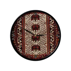 ساعت دیواری مدوپد طرح فرش زنجان مدل C-Zanjan03