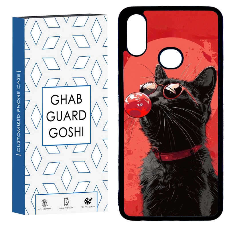 کاور قاب گارد گوشی طرح گربه کد TPU-296 مناسب برای گوشی موبایل سامسونگ GALAXY A10S