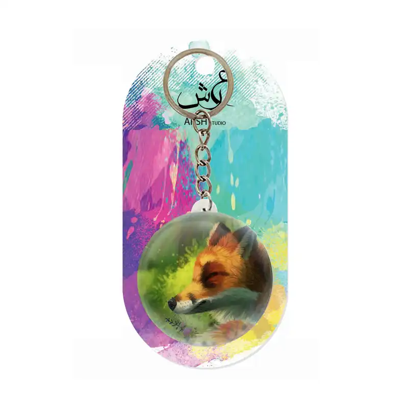 جاکلیدی عرش مدل فانتزی روباه کد Asj6109