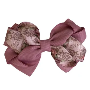 گیره مو دخترانه مدل گلدار