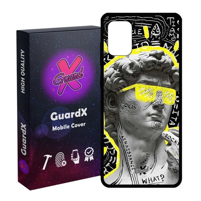 کاور گارد ایکس طرح Art مدل Glass10436 مناسب برای گوشی موبایل سامسونگ Galaxy A51 4G