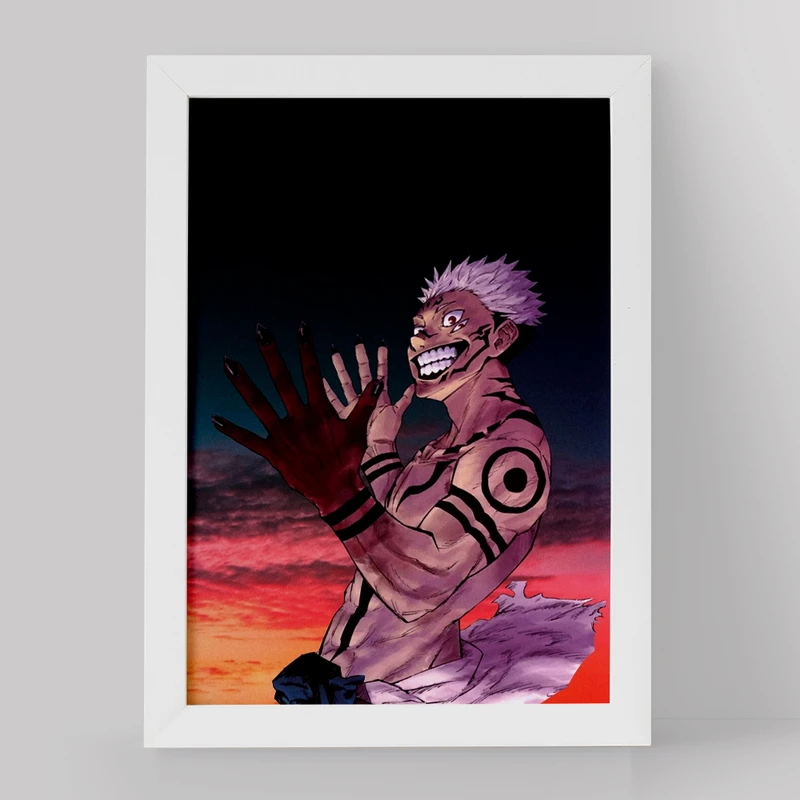 تابلو خندالو مدل ریومن سوکونا انیمه جوجوتسو کایزن کد 11070