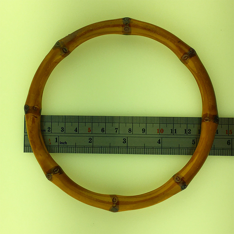 دسته کیف طرح بامبو مدل دایره کد RND-2x بسته 2 عددی