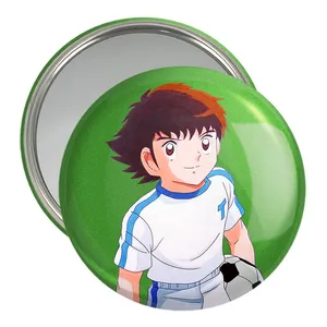 آینه جیبی خندالو مدل سوباسا فوتبالیست ها  کد 10553