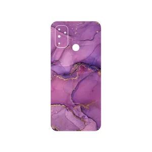 MAHOOT Purple Marble Cover Sticker for OnePlus Nord N100
