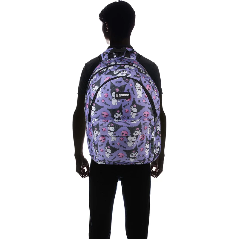 عکس شماره 8 : کوله پشتی مدرسه بگسون فورس مدل ctm-2900 طرح کورومی به همراه جامدادی