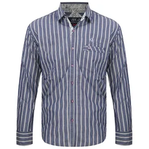 پیراهن آستین بلند مردانه مدل آکس کد 19