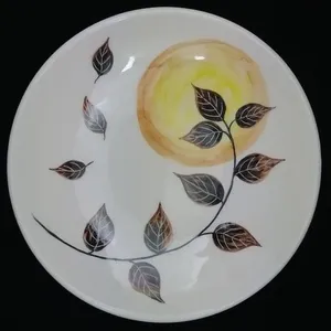 بشقاب سرامیکی هیوا طرح غروب پاییز کد 11206641
