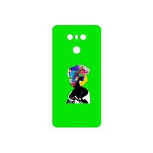 MAHOOT Collage of Women Portrait 3 Cover Sticker for LG G6