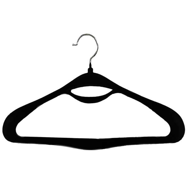 چوب لباسی مدل مخملی کتی کد 06 بسته 4 عددی