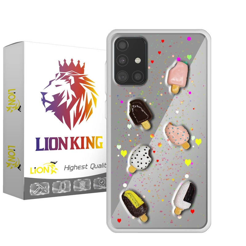 کاور لاین کینگ مدلicecrime مناسب برای گوشی موبایل سامسونگ Galaxy A71