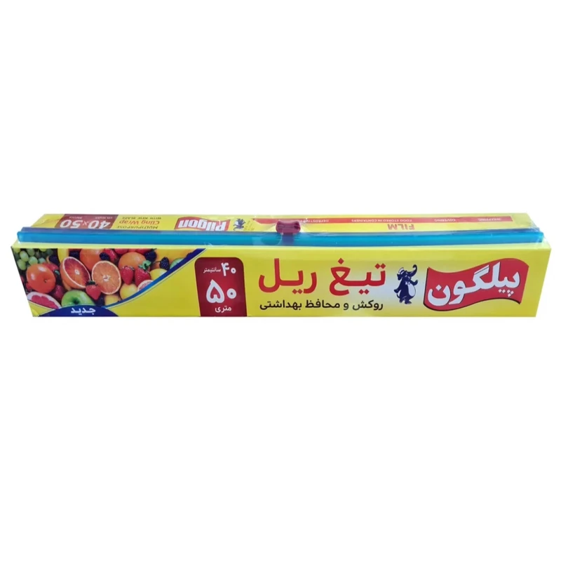 سلفون پیلگون مدل تیغ ریل کد H55 رول 50 متری