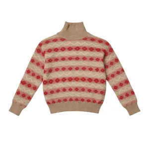 پلیور یقه اسکی مردانه مدل وینتیج 