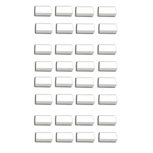  ضربه گیر درب خودرو قطعه سازان کبیر مدل ZAR-WHAITE-744 مجموعه 32 عددی