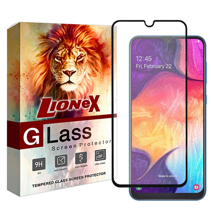 محافظ صفحه نمایش سرامیکی مات لایونکس مدل MCERAMLION مناسب برای گوشی موبایل سامسونگ Galaxy A30