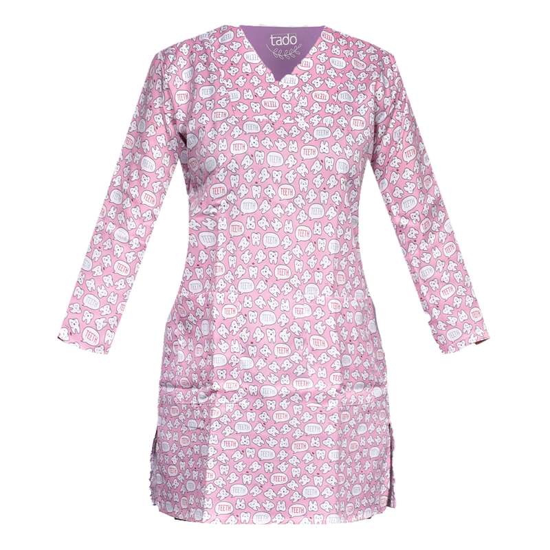 روپوش پزشکی زنانه تادو مدل RO1914 روپوش پزشکی زنانه تادو مدل RO1914