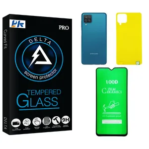 PK Delta Ceramics Screen Protector For samsung a12 With Back Protector