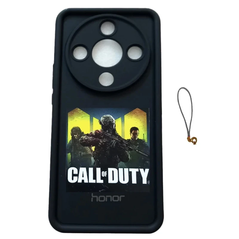 کاور مدل silicon-x9b مناسب برای گوشی موبایل آنر X9B به همراه آویز