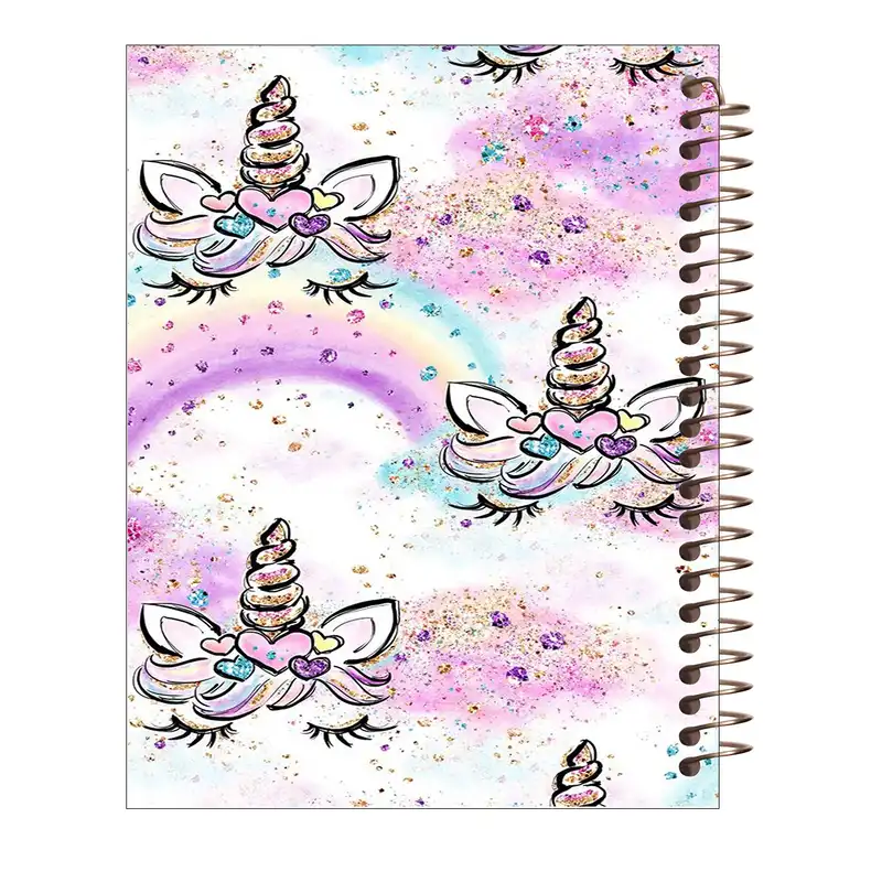 دفتر 80 برگ طرح یونیکورن کد J110