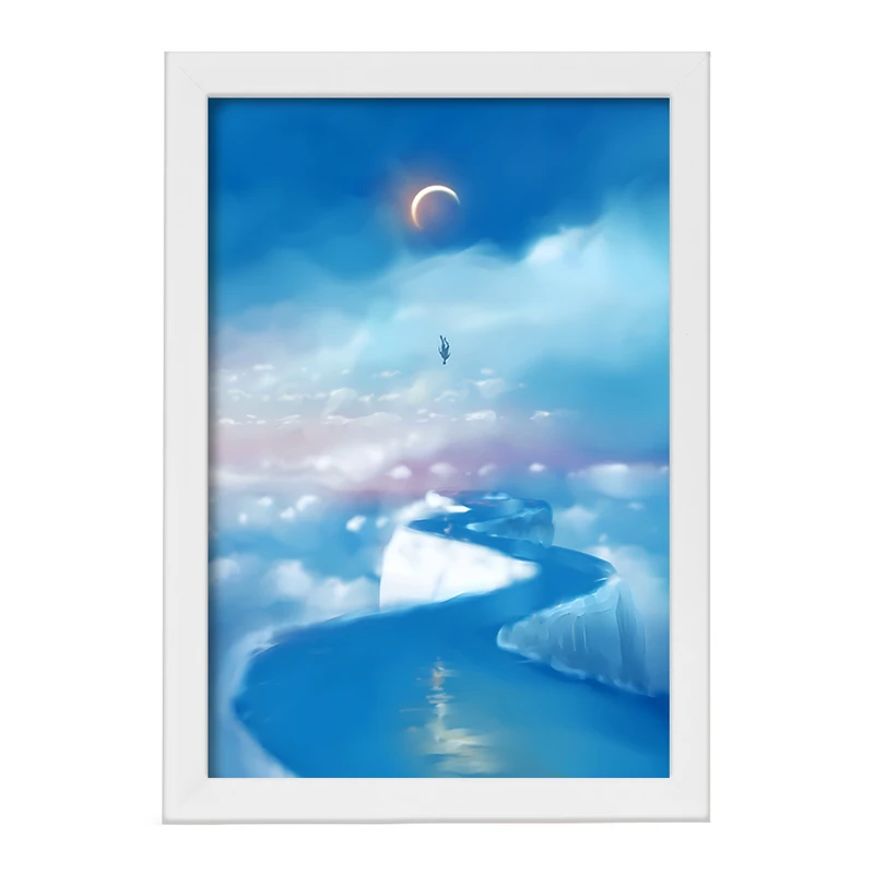 تابلو خندالو مدل انتزاعی کد F12519