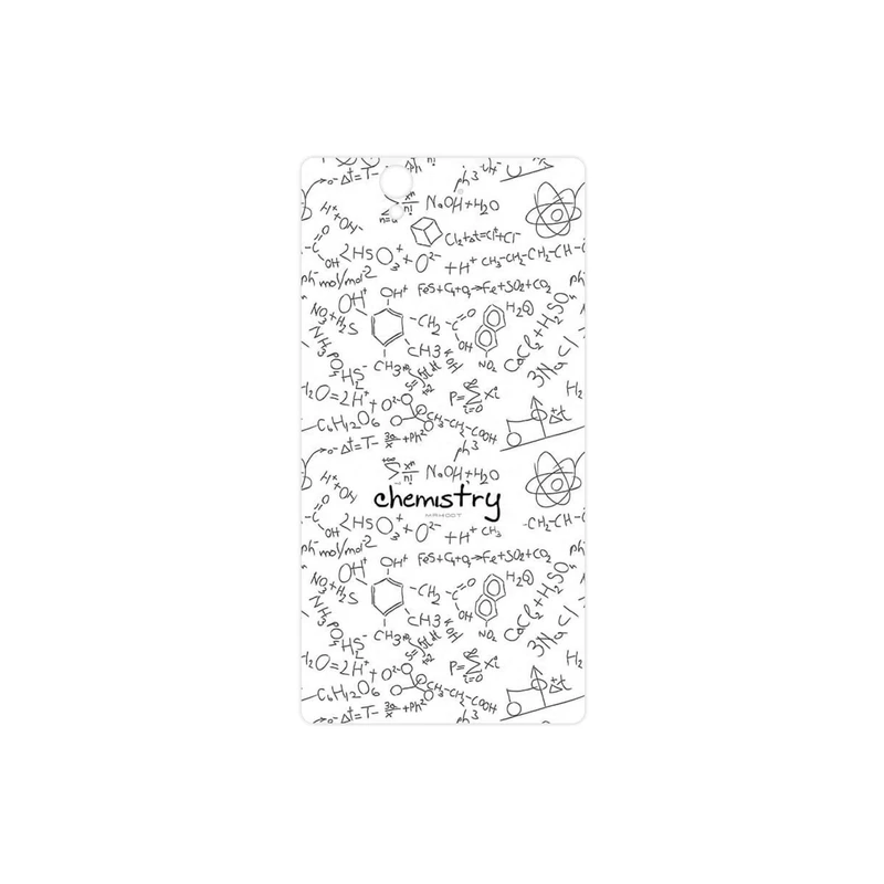 برچسب پوششی ماهوت مدل Chemistry Science مناسب برای گوشی موبایل سونی Xperia X