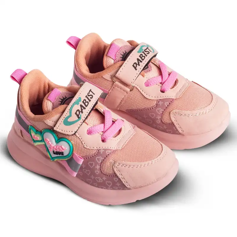 کفش پیاده روی دخترانه مدل SPECIAL کد KLB رنگ صورتی