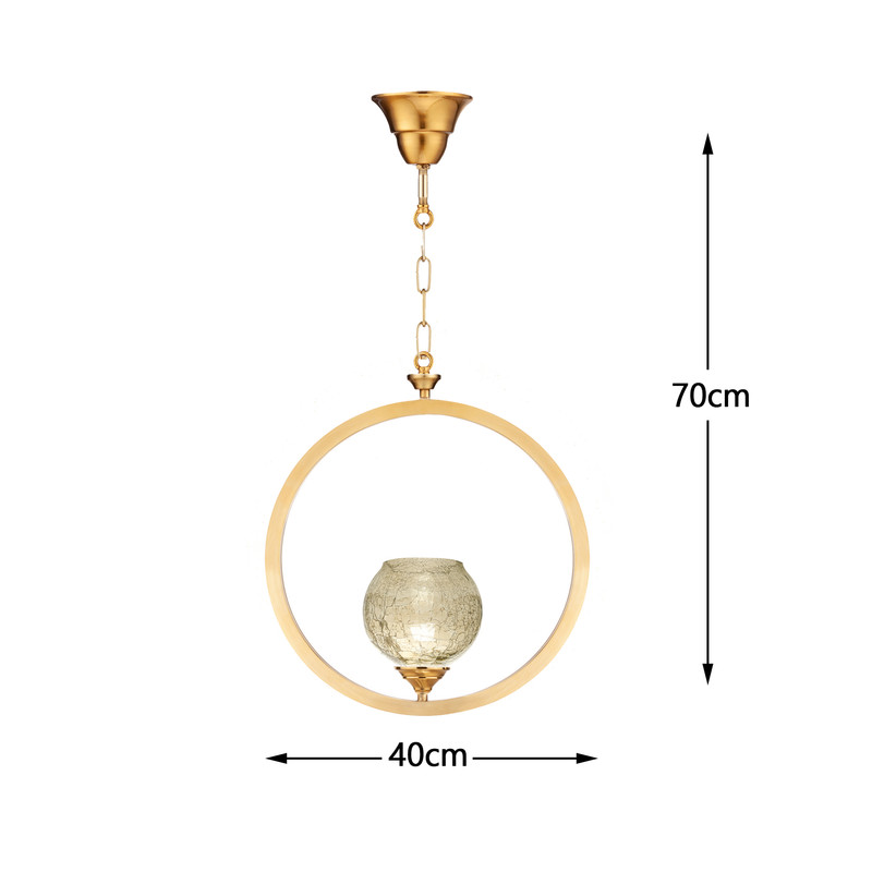 چراغ آویز زیمادور مدل فلور کد ZD-04